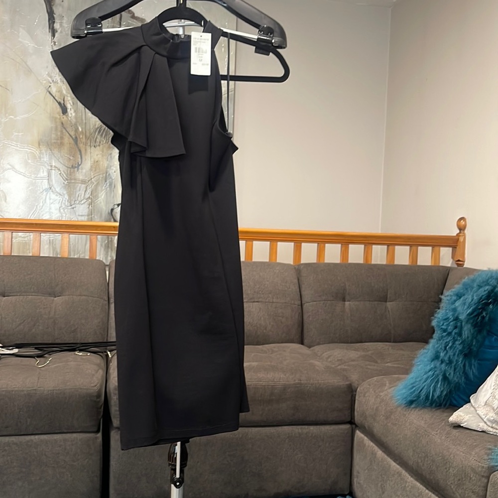 Black evening dress